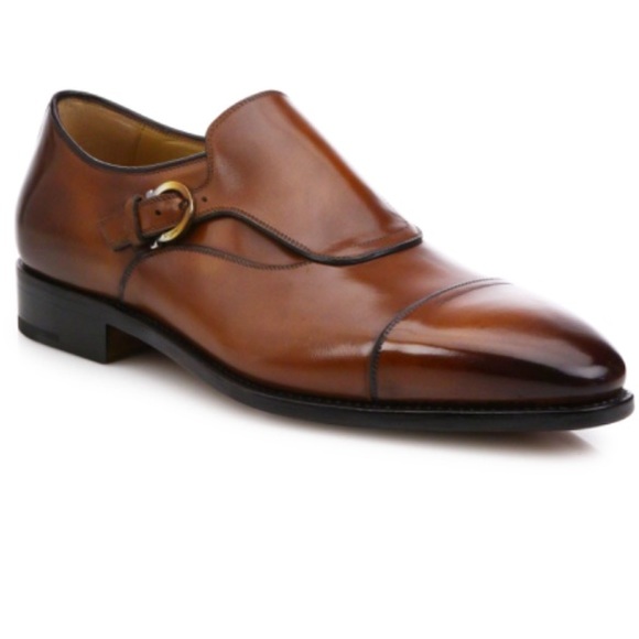 Salvatore Ferragamo Other - NWT Salvatore Ferragamo Faustino Monk Strap Shoes